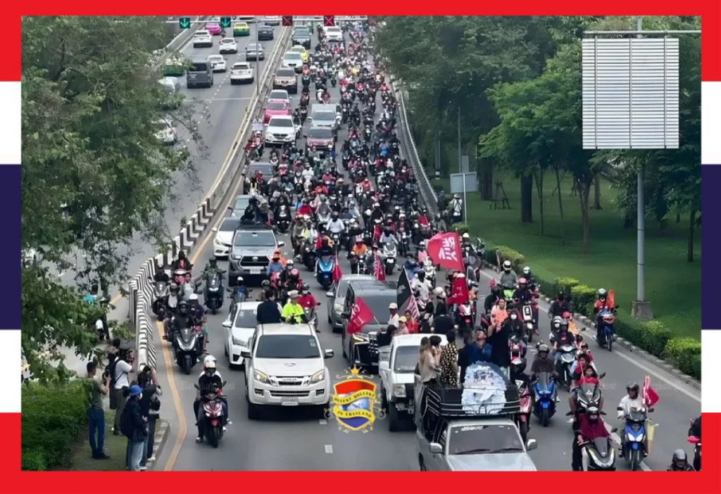 Demonstratie in Bangkok roept op tot aftreden van senatoren die tegen premierskandidaat Pita Limjaroenrat zijn