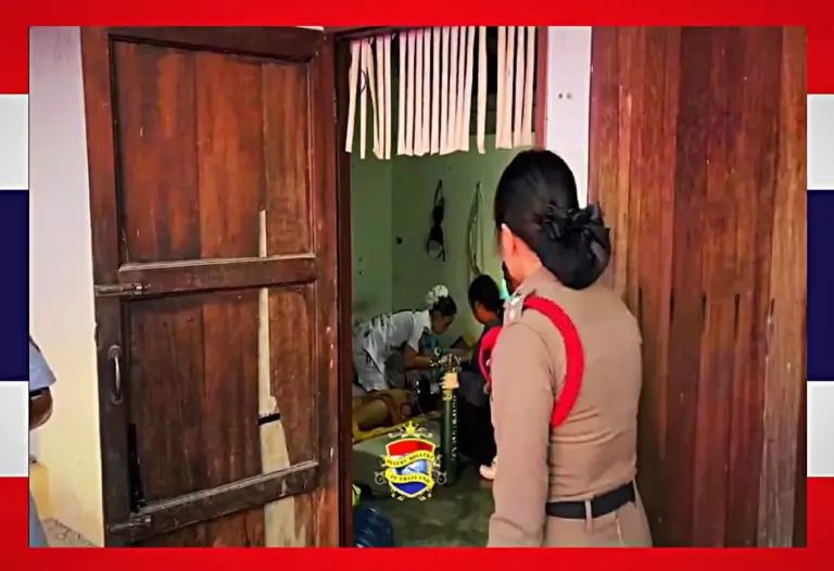 Politie Pattaya speurt naar een Thaise man voor een poging tot moord op 25-jarige vrouw