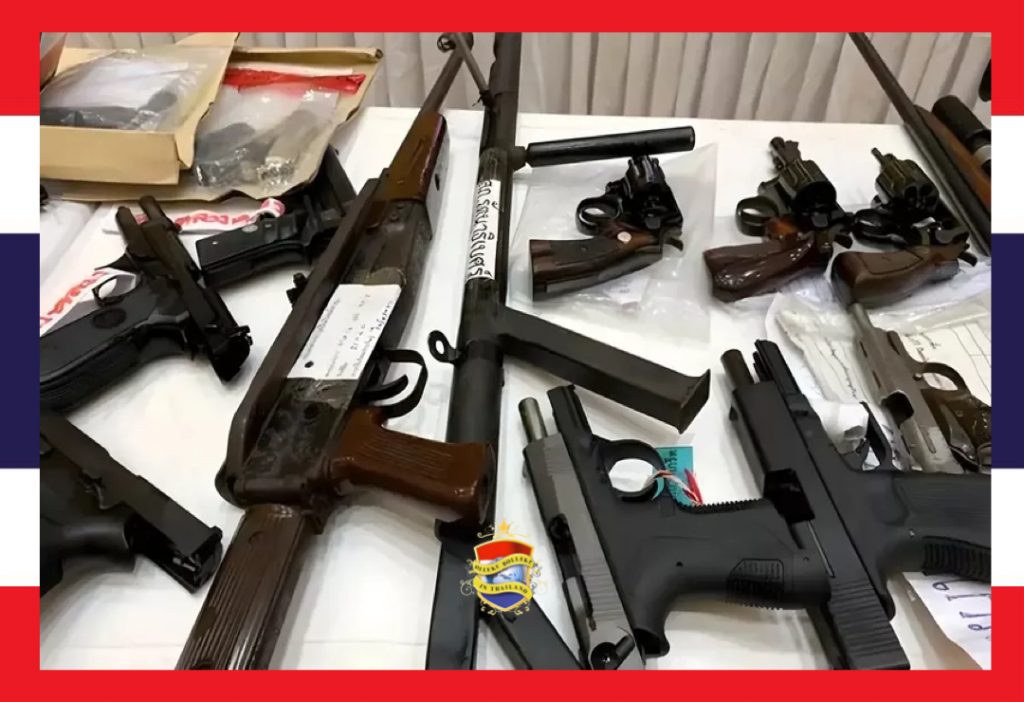 Meer dan 3000 vuurwapens in beslag genoemd in de race tegen illegale wapenhandel in Thailand 