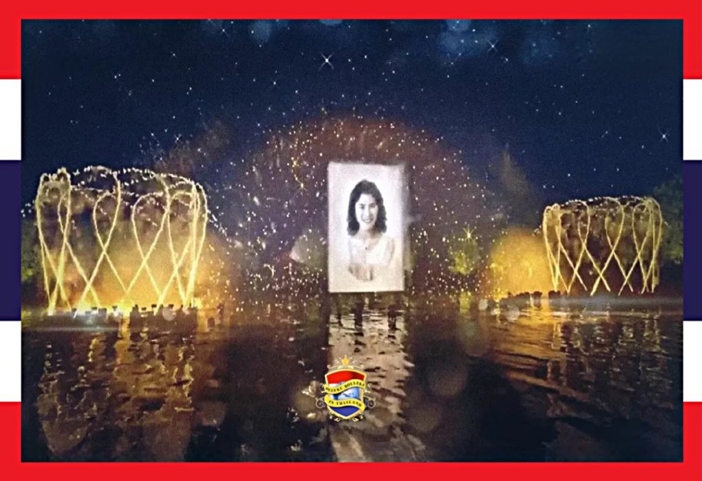 Bangkok viert morgen Moederdag met prachtige waterorgels en flitsende lichtdecoraties.