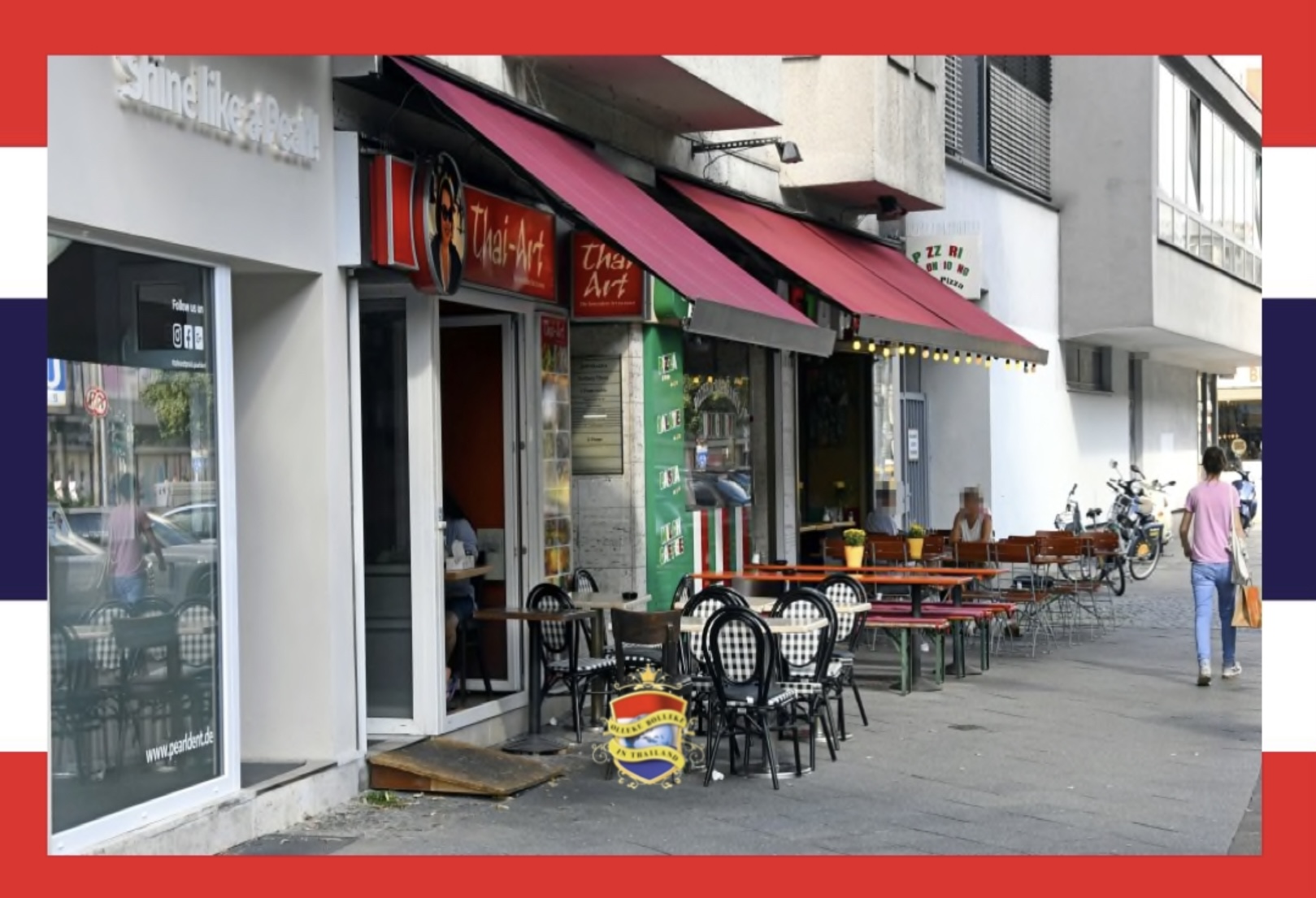 Populaire Thaise bistro eigenaresse op de binnenplaats van haar huis op brute wijze in Berlijn vermoord