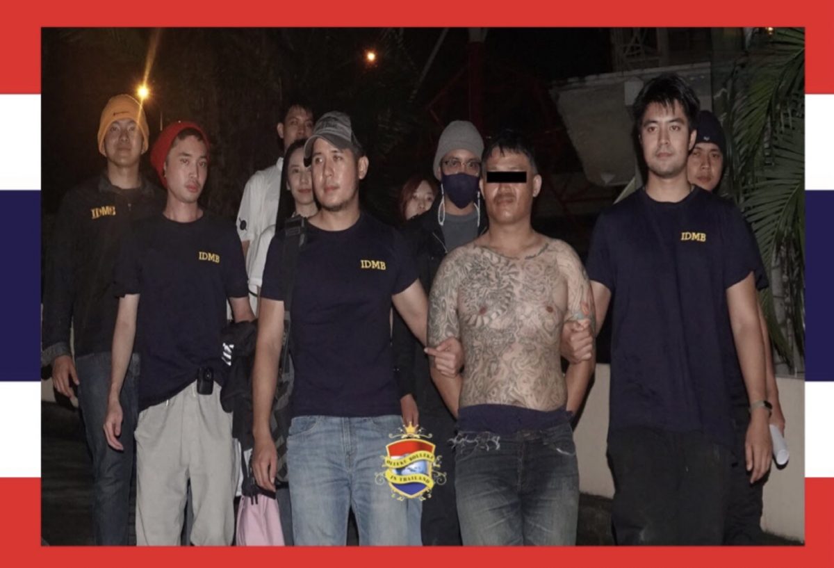 Beruchte ‘loanshark’ na een 4 uur durende achtervolging in Bangkok bij zijn vodden gepakt 