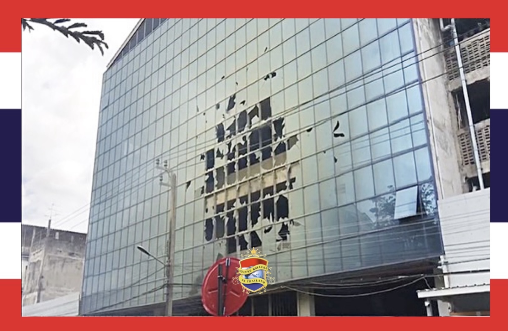 Chemicaliën tank in een fabriek in Bangkok ontploft, tot nu toe géén slachtoffers gemeld