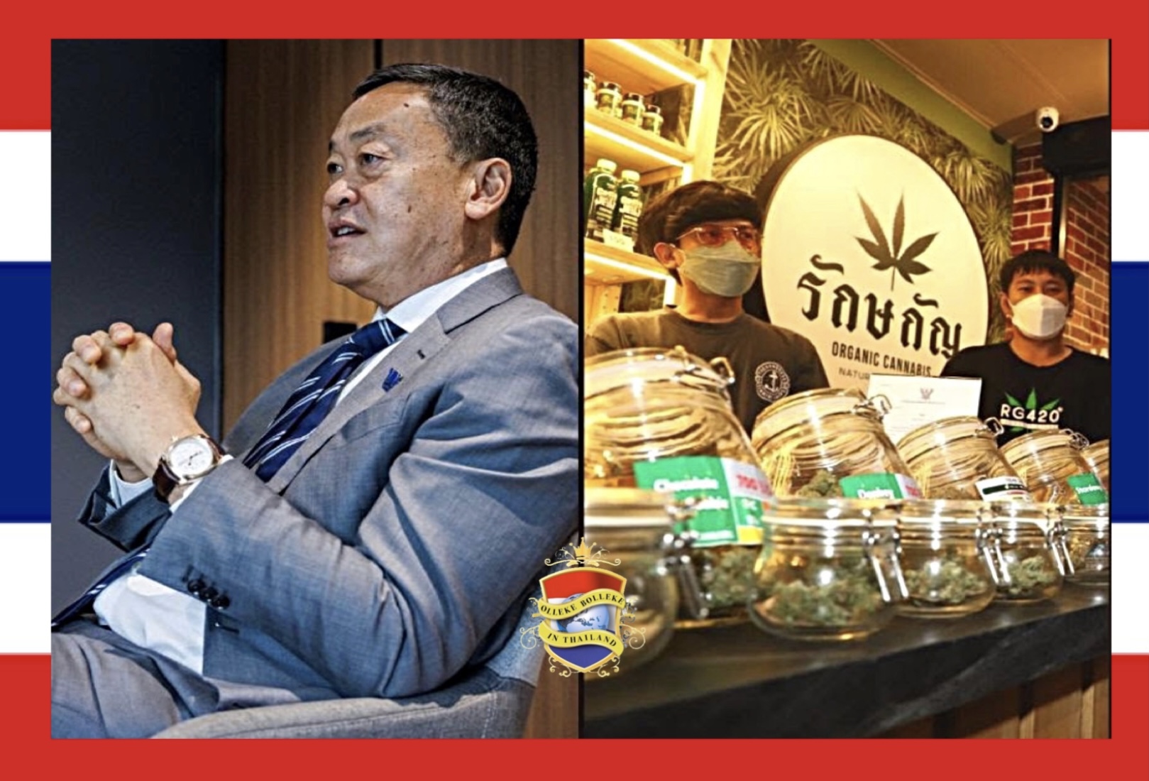🎥| Nieuwe regering Thailand gevaar voor prille legale wietindustrie