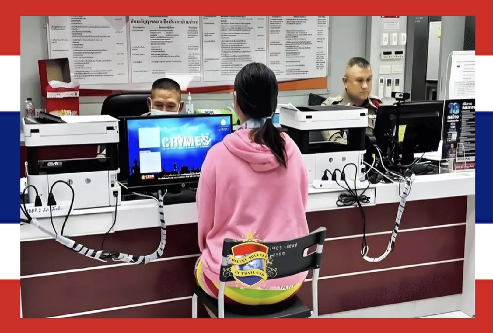 UPDATE | De als padvindsters verklede serveersters van de karaoke bar in Sattahip kwamen er genadig af met een boete van 100 Baht