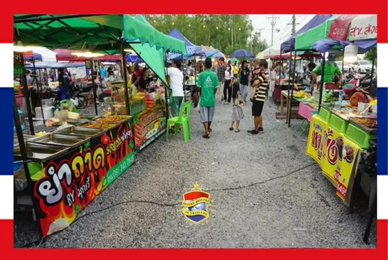 De kustplaats Pattaya heeft er weer een nieuwe straatmarkt bij!
