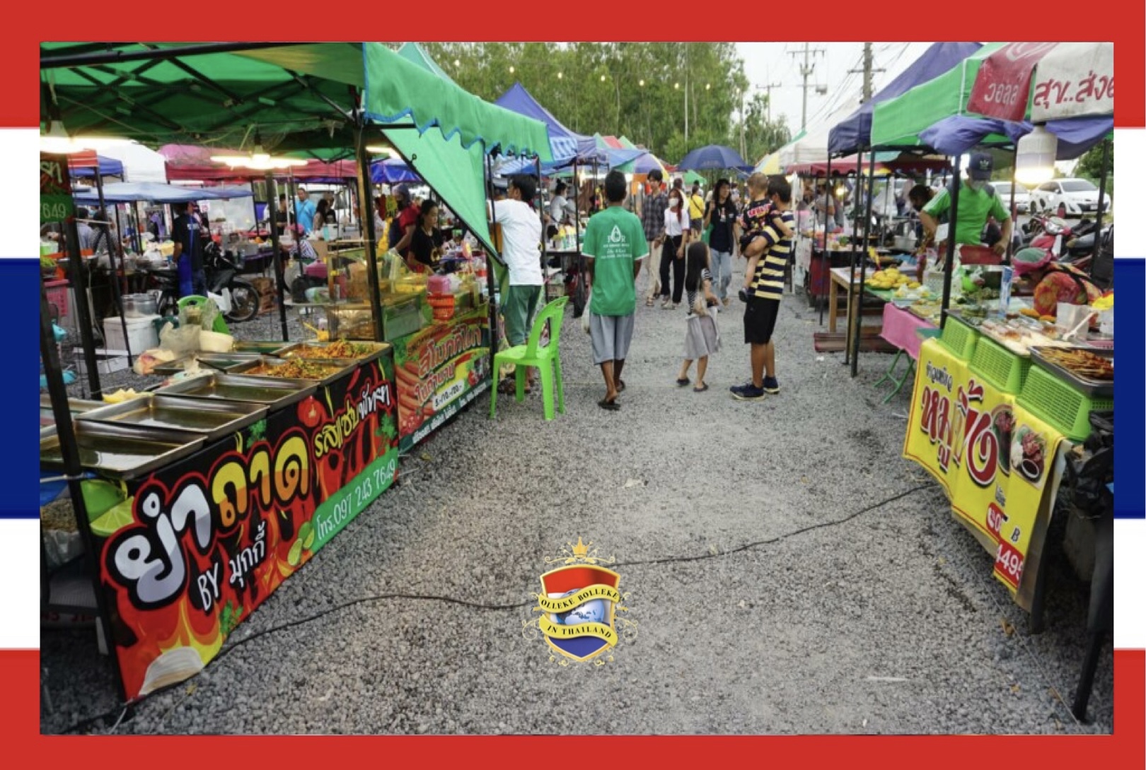 De kustplaats Pattaya heeft er weer een nieuwe straatmarkt bij!