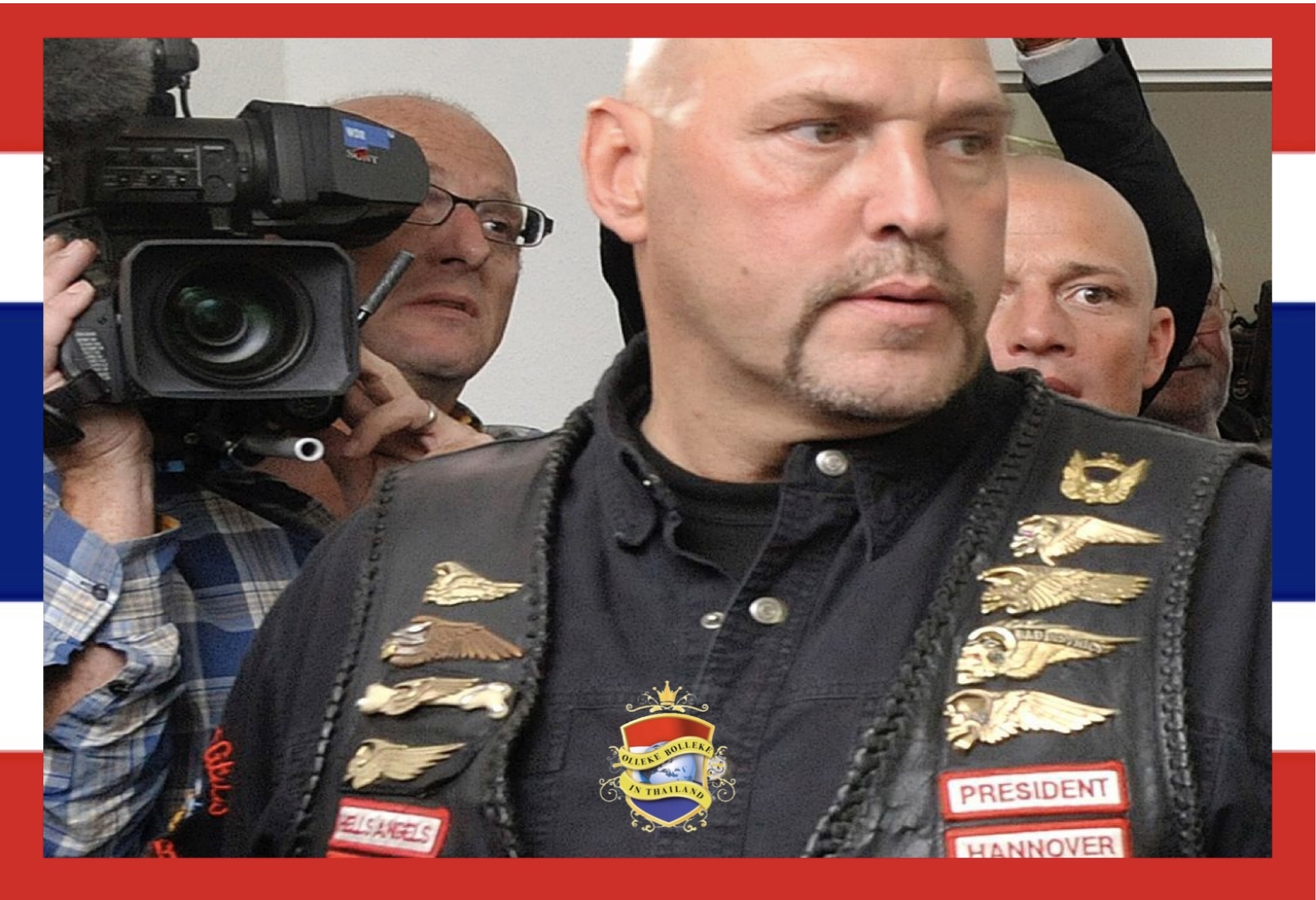 UPDATE | Door Duitsland gezochte Hells Angel crimineel probeert aan uitlevering Thailand te ontsnappen door met één Thaise dame te trouwen