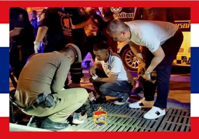 Bij een vechtpartij op het strand van Pattaya raakte gisteravond twee tieners ernstig gewond