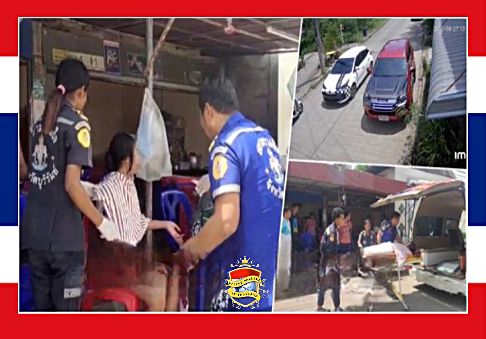 3 mensen in Noordoost-Thailand doelwit van een zuuraanval, daders vluchten met hoge snelheid weg