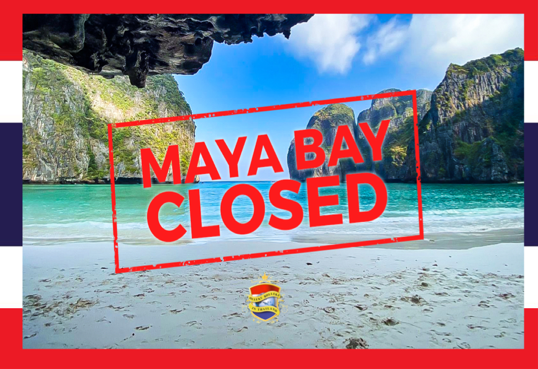 🎥 | De Maya Bay in Zuid-Thailand is tot 30 september gesloten voor natuurherstel en veiligheid voor toeristen