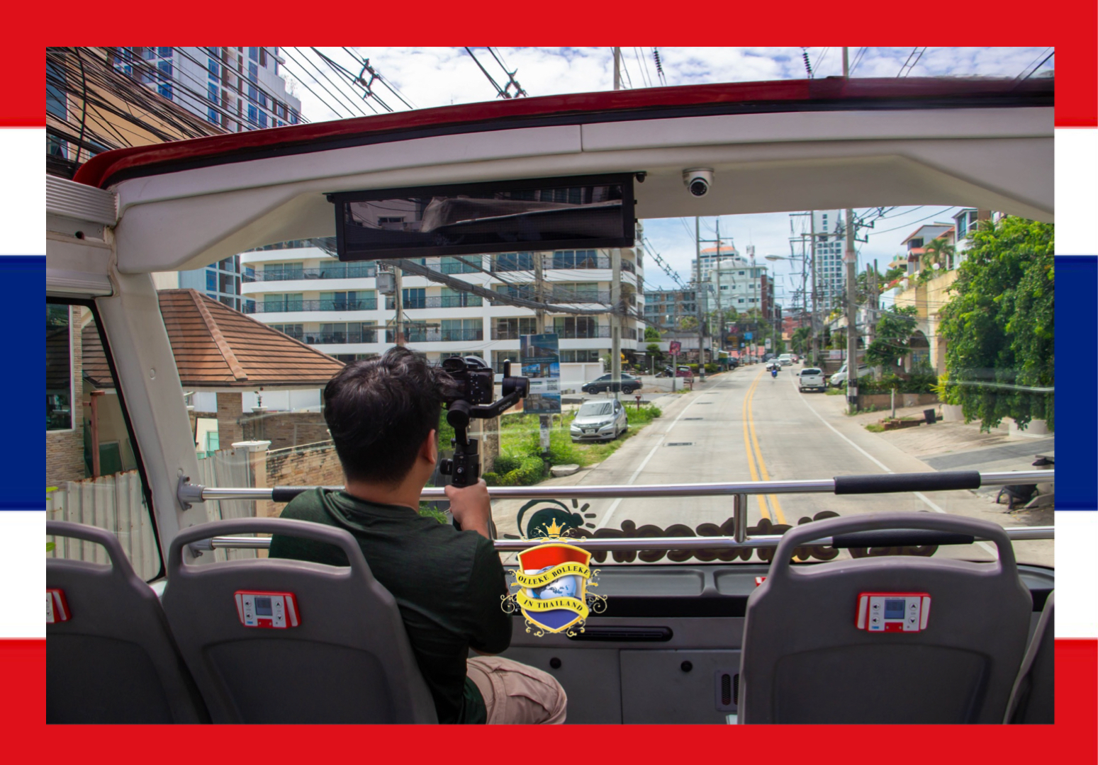 In Pattaya is het nu mogelijk om in een open dubbeldeksbus een sightseeing toer door de stad te maken