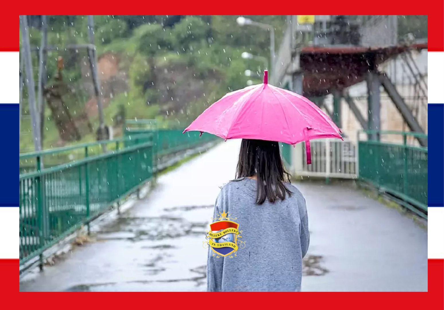 Groot deel van Thailand gewaarschuwd voor mogelijk overstroming’s gevaar als gevolg van zware regenval