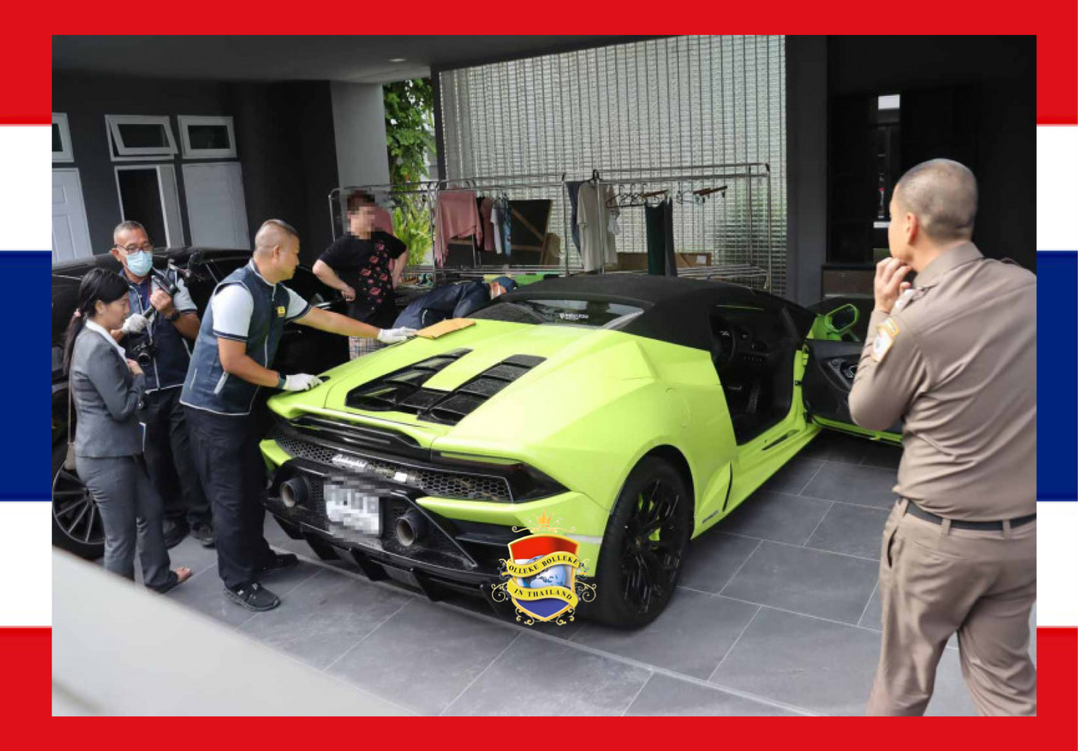 Autoriteiten in Thailand rollen een groot oplichters netwerk op en confiskeren bezittingen ter waarde miljoenen Baht