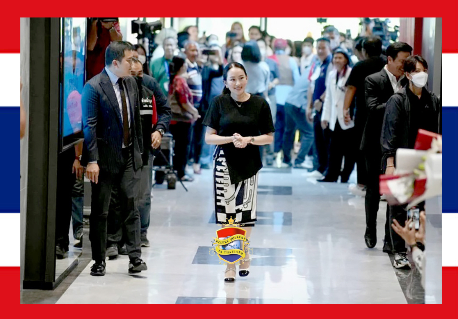 Mijn papa is gestrest en vermoeid, zo vertelt zijn dochter Paetongtarn Thaksin aan de Thaise pers