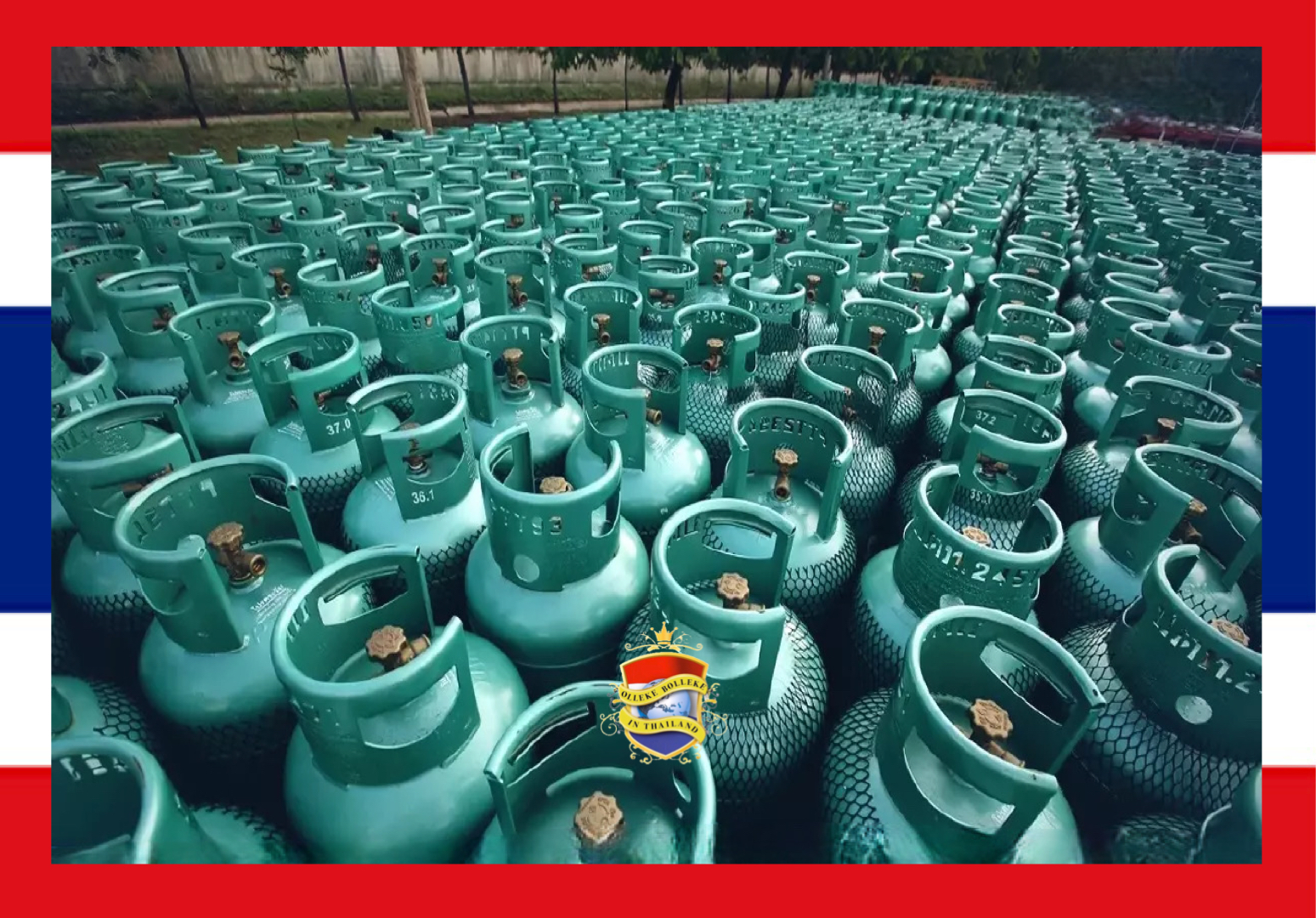 De prijs van kookgas in Thailand staat onder druk