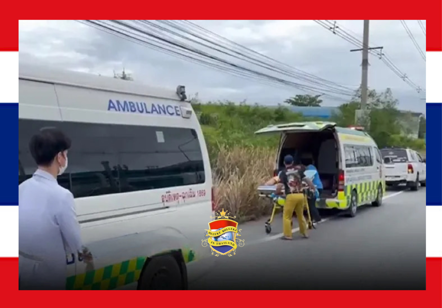 Een onverwachte bevalling in een ambulance veroorzaakt in Thailand loterijkoorts