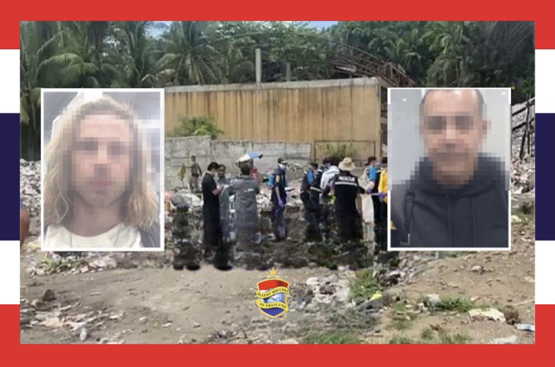 UPDATE | Politie arresteerde een 30-jarige Spanjaard voor betrokkenheid bij de vuilnisbelt moord in Zuid-Thailand 