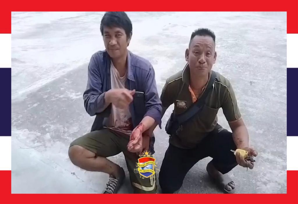 Poging om bloedbroeders te worden werkte in Chonburi averechts, ambulance moest uitrukken om doodbloeden te voorkomen