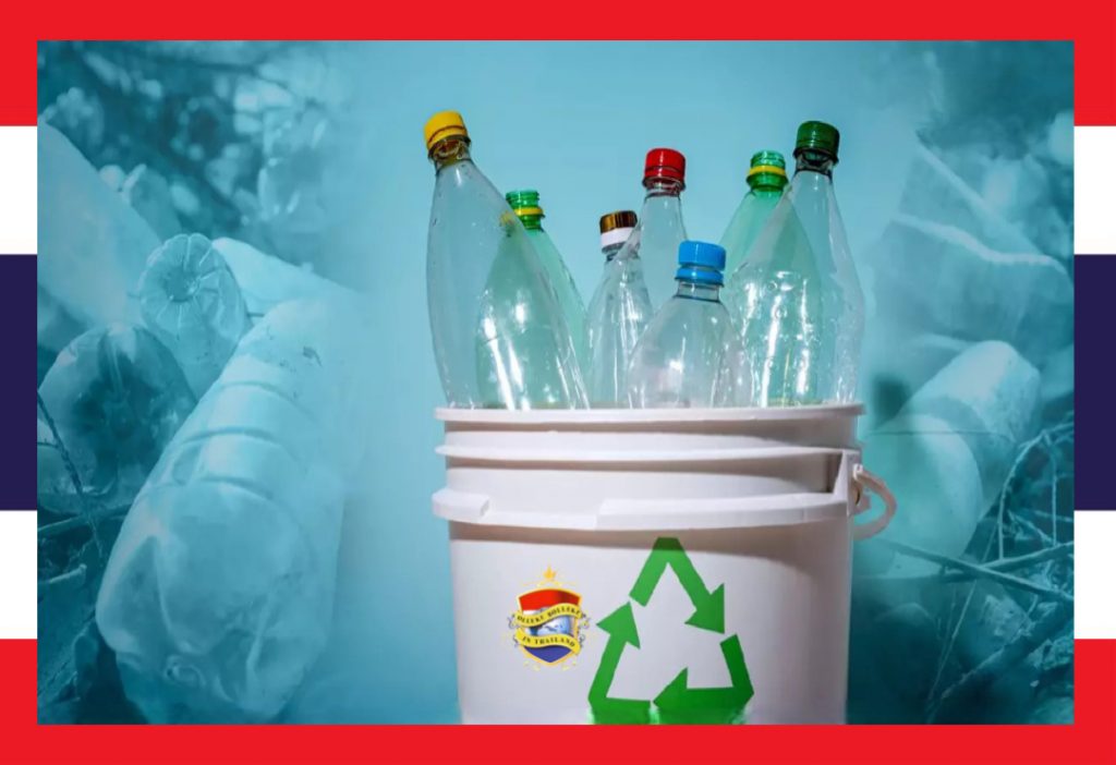 Thailand moet beter zijn best doen om PET-plastic flessen te recyclen 