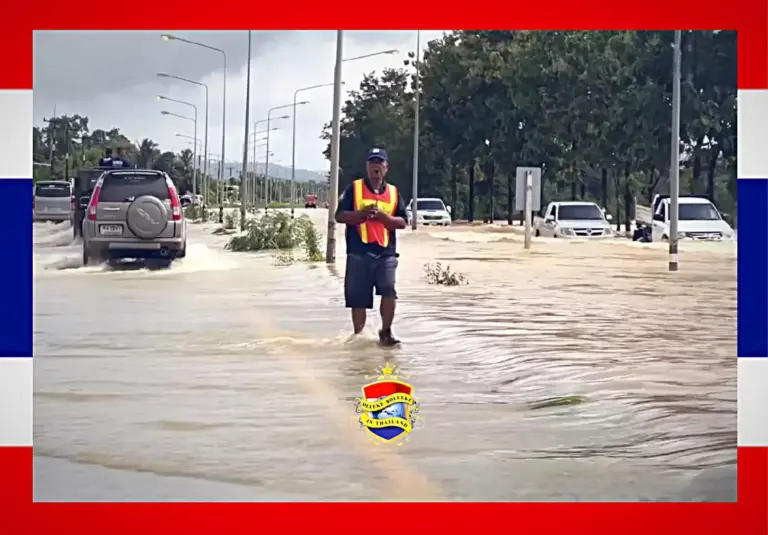 Aanhoudende regen zorgt ervoor dat de wegen in Chanthaburi en Mae Hong Son onbegaanbaar zijn