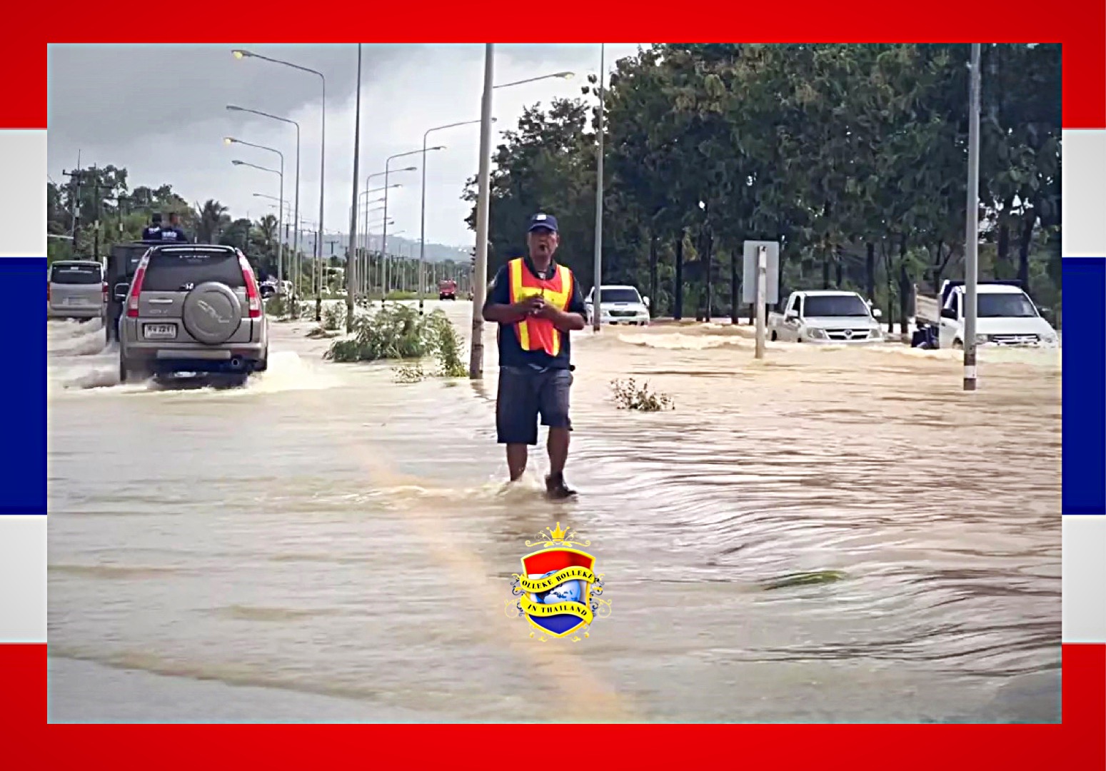 Aanhoudende regen zorgt ervoor dat de wegen in Chanthaburi en Mae Hong Son onbegaanbaar zijn