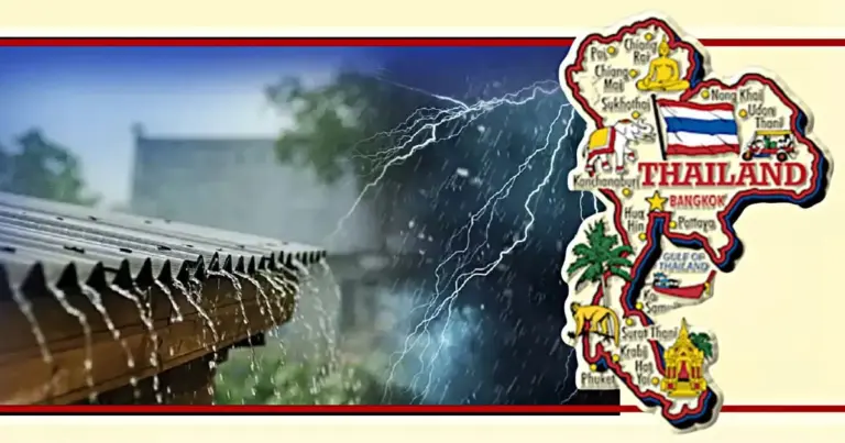 De regen zal meer misère naar Noord en Noordoost Thailand brengen