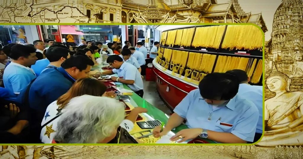 De goudmarkt van Thailand glanst alle kanten uit, nadat de goudprijzen aanzienlijk stegen