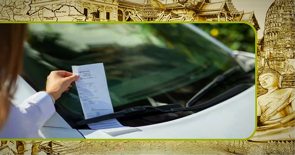 Bewoonster van een appartement in Bangkok krijgt een boete van 20.000 baht voor fout parkeren