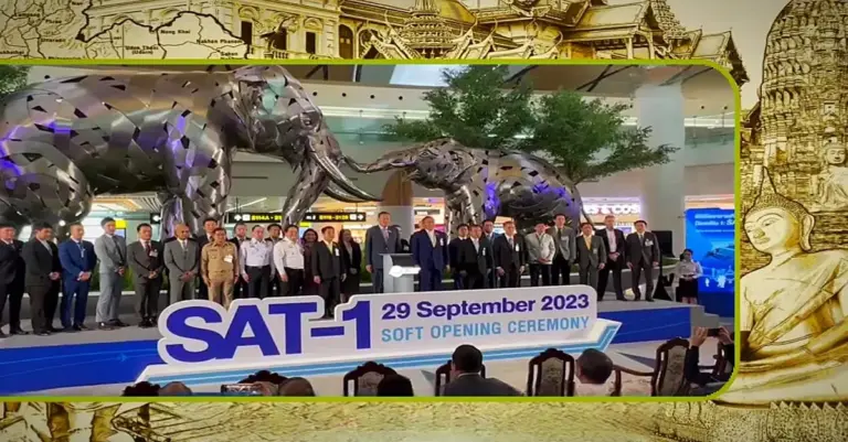 Khun Srettha richt zich op toerisme terwijl hij de nieuwe terminal op Suvarnabhumi vliegveld opent