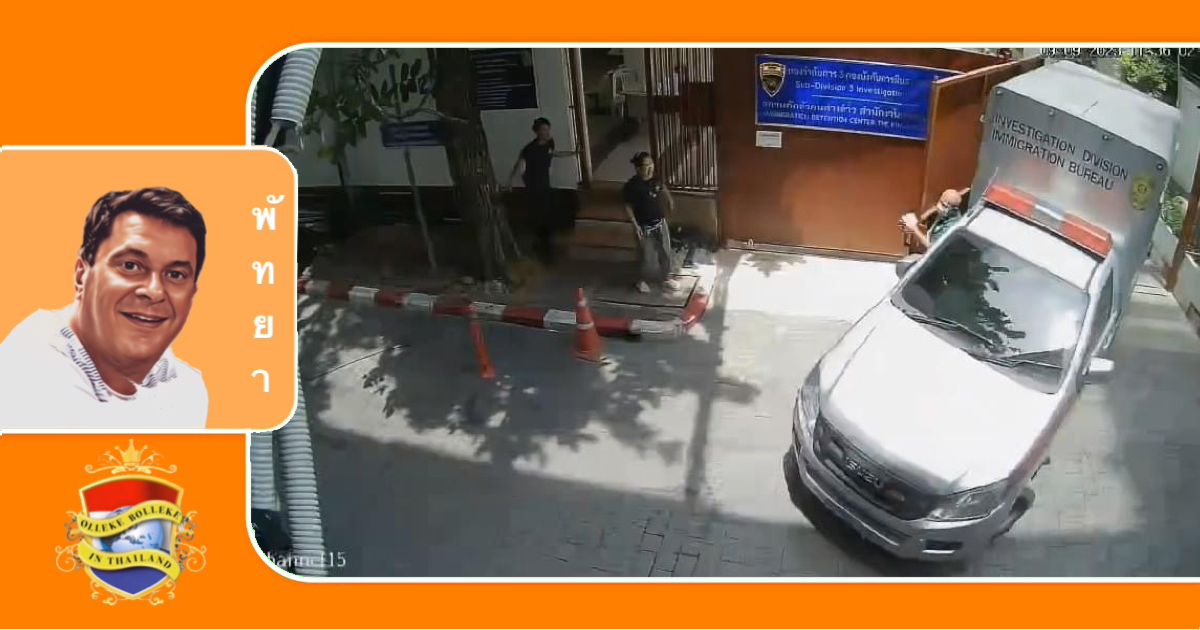 Japanse toerist in Pattaya gearresteerd voor het stelen van een politieauto in Bangkok
