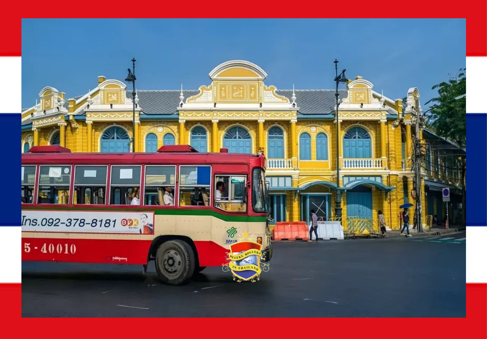 Het grootstedelijk administratiekantoor van Bangkok wilt de wegen een mooier aanzien geven 