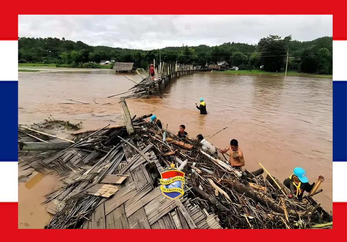 3.000 huishoudens in Noord-Thailand getroffen door overstromingen 