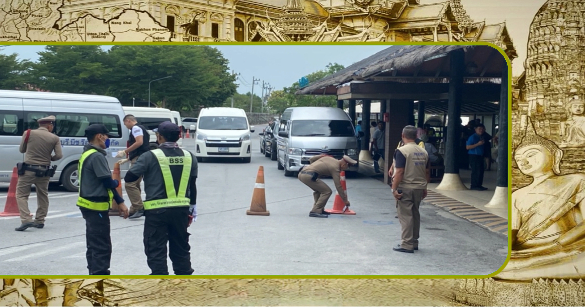 Wild-west drama op de luchthaven van Samui: minibuschauffeur schiet Grab-chauffeur neer in een vurige duel