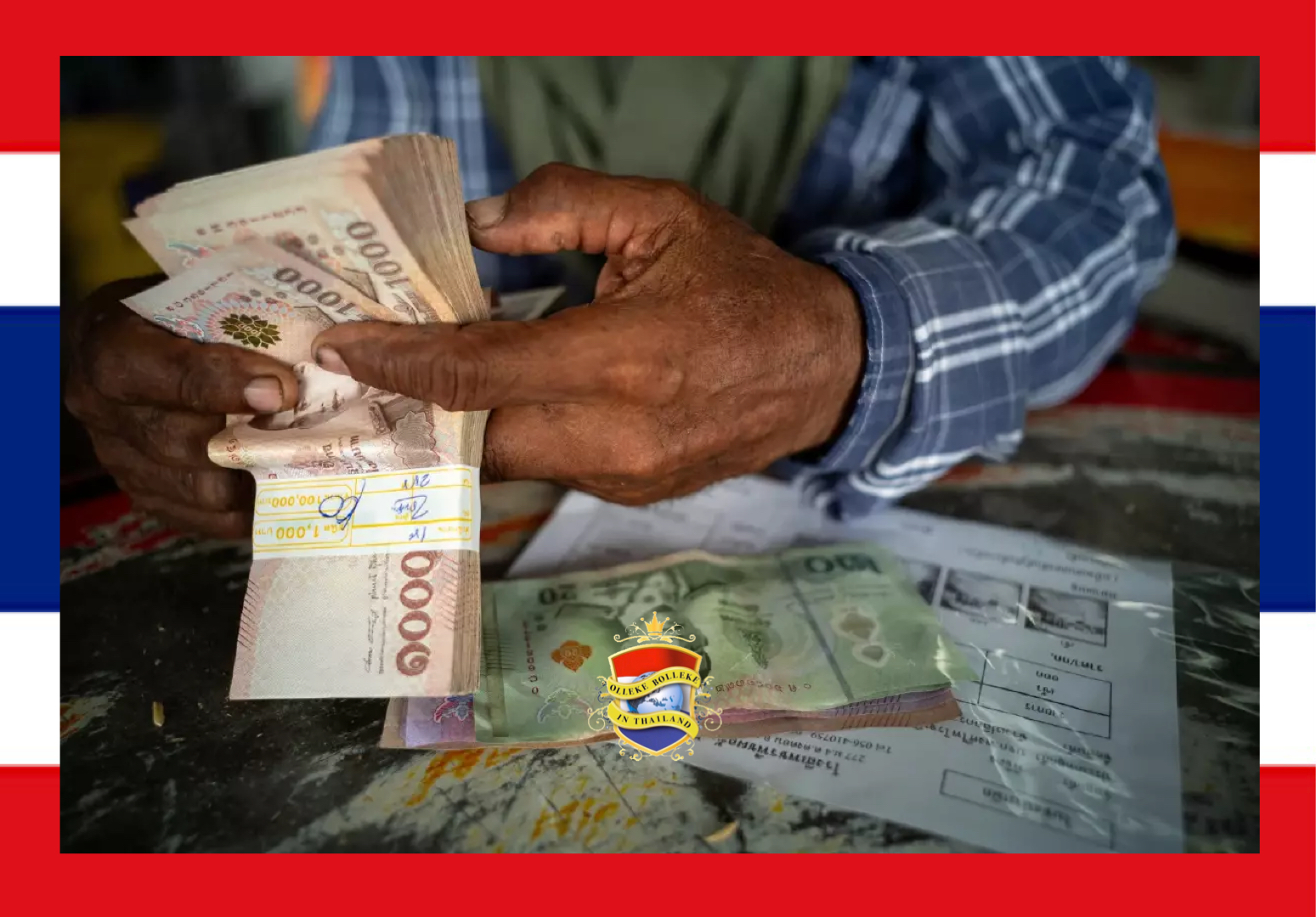 De stijgende rijstprijs brengt hoop voor Thaise boeren die door de droogte diep in de schulden zitten 