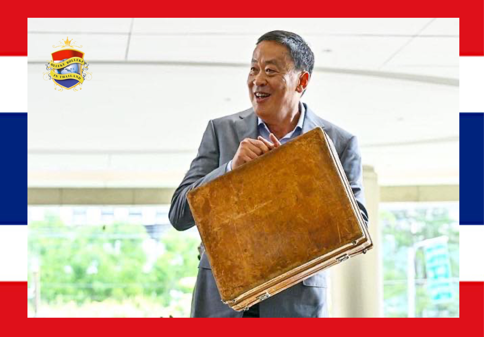 Prinsjesdag kennen ze niet in Thailand maar hebben wel hun eigen verrassingskoffertje!