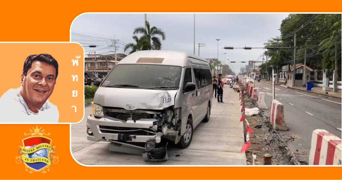 De wegenbouw werkzaamheden in Pattaya eist weer een dodelijk slachtoffer
