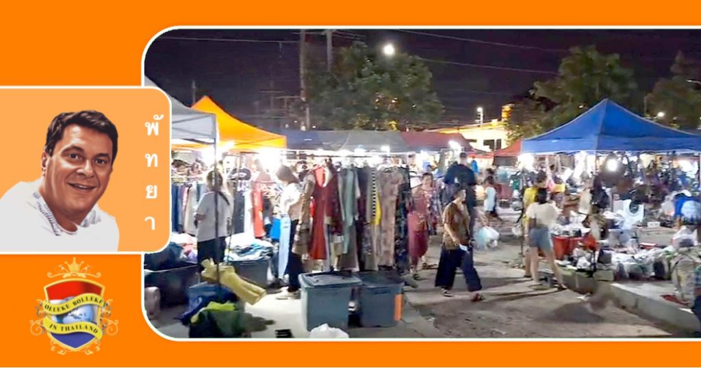 De markt aan de Thepprasit Road in Pattaya is een bloeiend centrum voor tweedehands schatjagers
