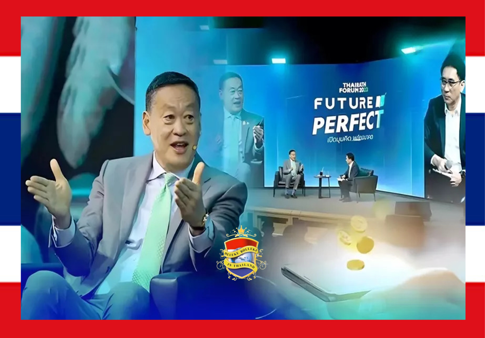 Premier Thailand bevestigd digitale portemonnee-programma van 10.000 baht, nieuw visabeleid en een minimum loon van 400 Baht