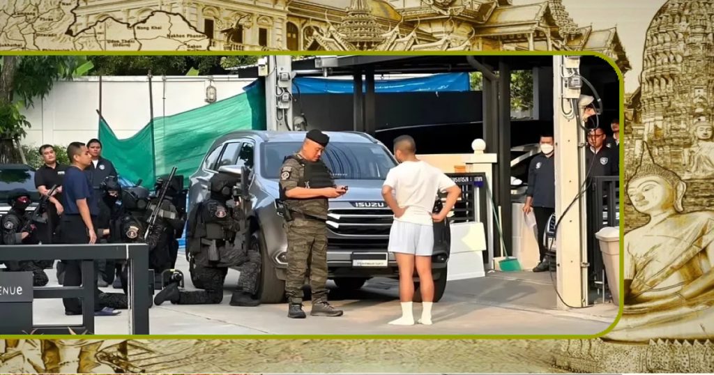 BREAKING NEWS:- Zwaar bewapend politieteam doorzoekt het huis van generaal Hakparn alias ‘Big Joke’ 