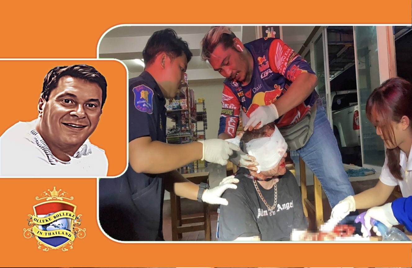 Dronken Britse man door twee Thaise mannen in Pattaya in elkaar geslagen, de verdachten zijn gearresteerd