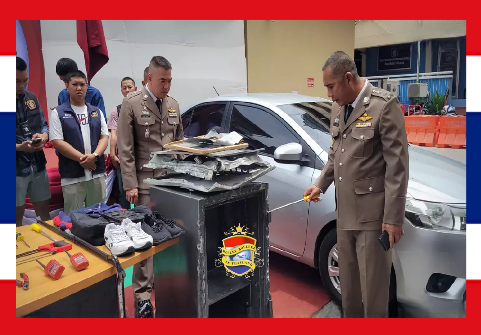 Drie Colombianen in Centraal-Thailand gearresteerd op verdenking van seriële inbraken