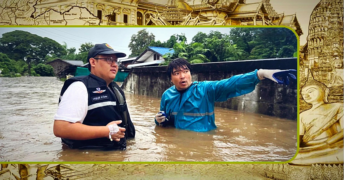 Hevige regenval overspoelt grote delen van Thailand, Oost Thailand komt er genadig af