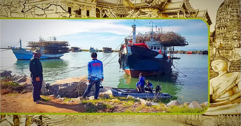 Karkas van een Bryde-walvis voor de kust van Cha-am aangespoeld 