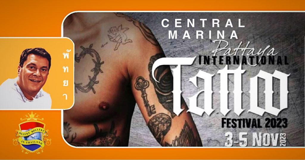 Volgende maand wordt het International Tattoo Festival 2023 van Pattaya gehouden