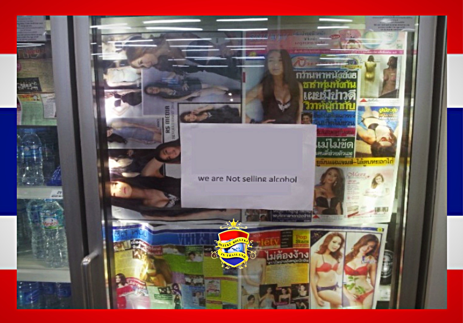 Kattebelletje…..morgen geen verkoop van alcohol in Thailand 