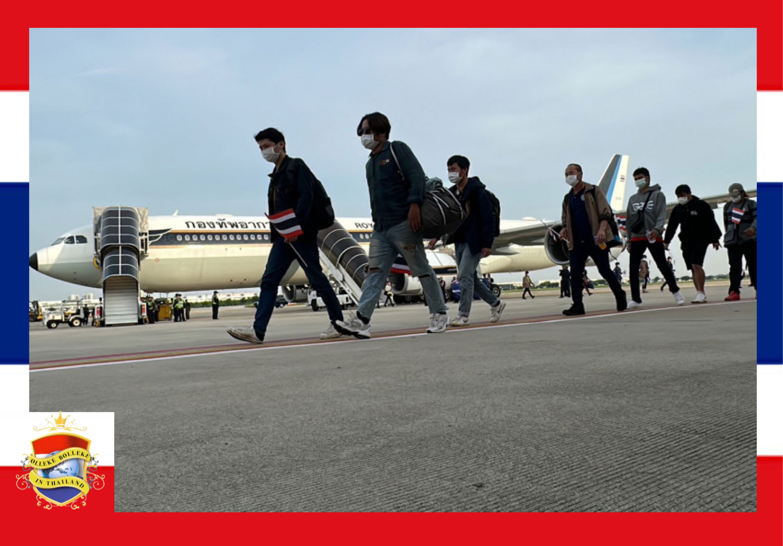 De luchtmacht bracht vanmorgen nog eens 130 Thais uit Israël naar huis