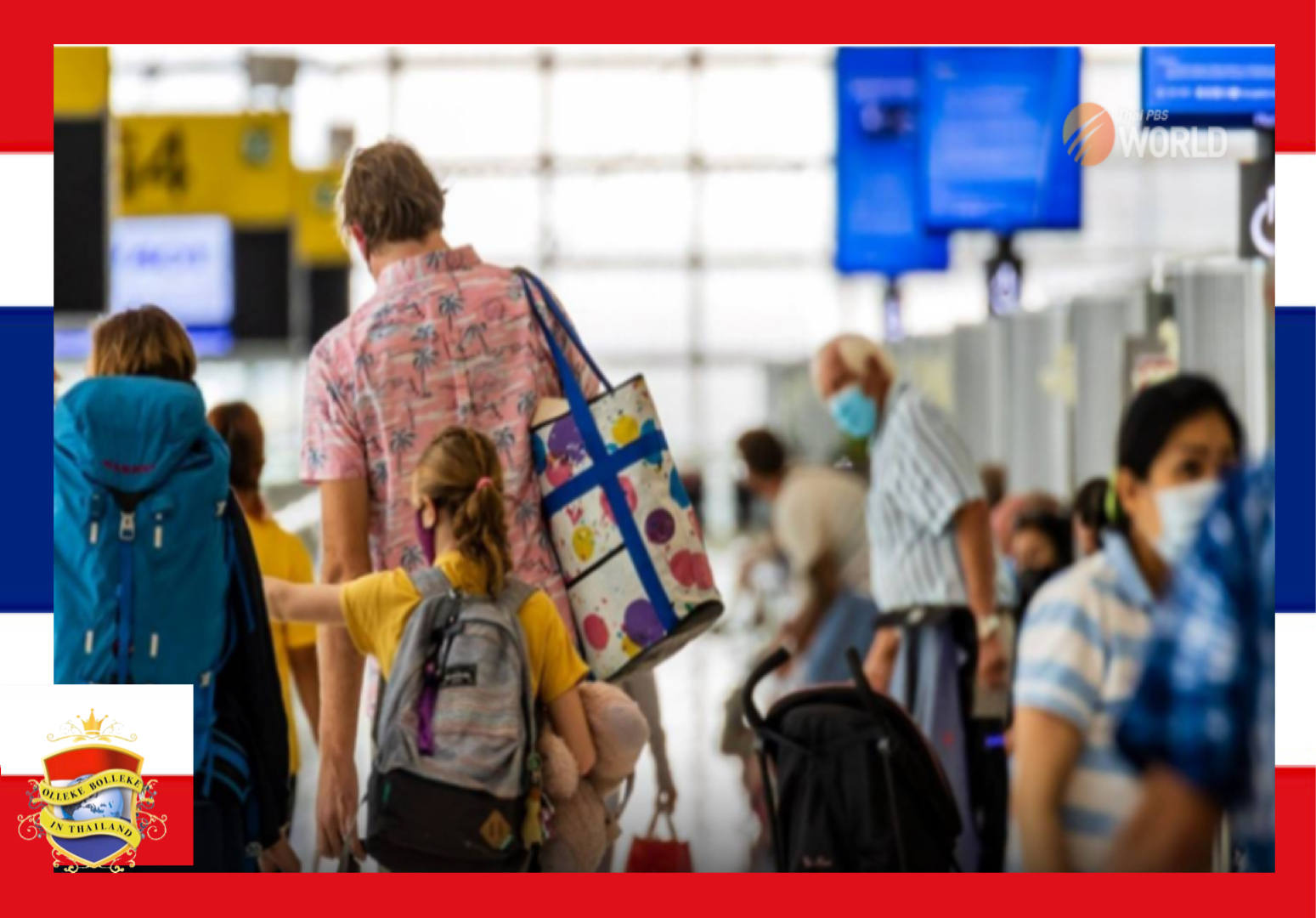 Thailand staat Russische toeristen toe om tot 90 dagen in het visumvrij in het land te verblijven