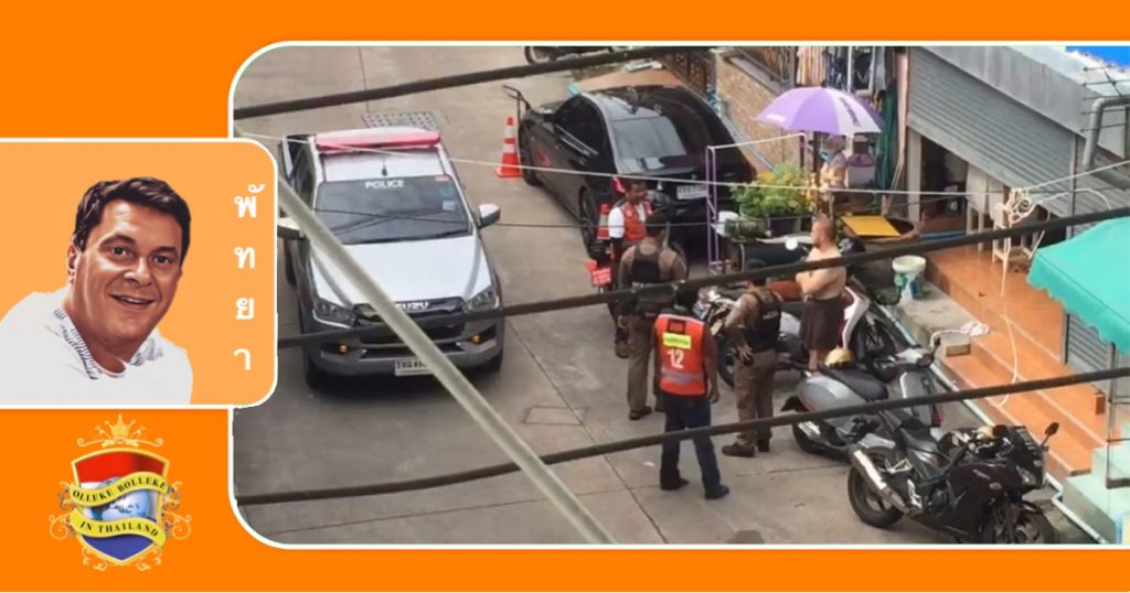 Een getroebleerde Russische toerist is in Pattaya gearresteerd wegens het veroorzaken van openbare overlast