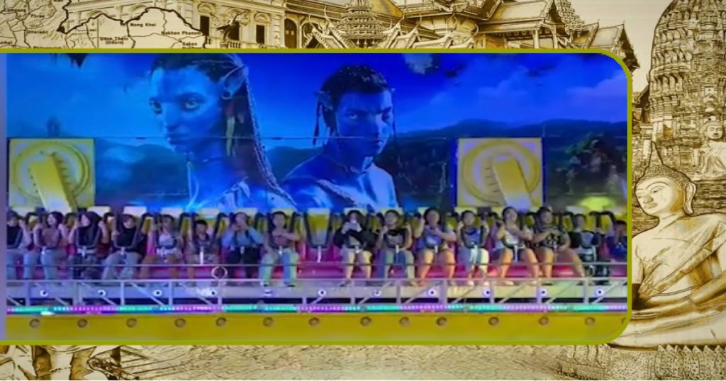16-jarig Thais meisje uit een kermisattractie gelanceerd, gelukkig overleeft zij dit